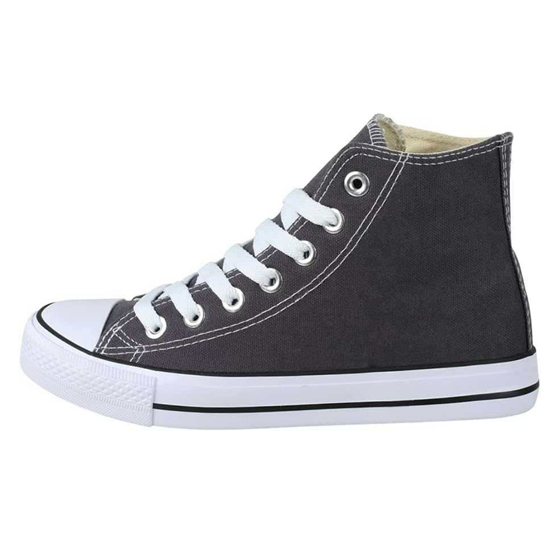 Męskie trampki szare rozmiar 45 - obrazek 3