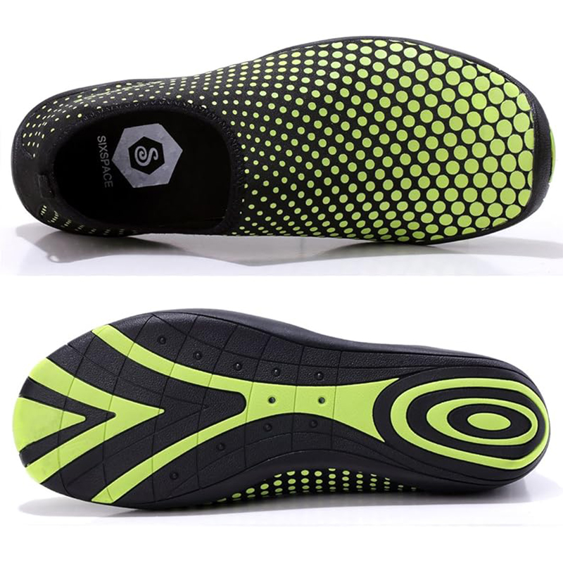 Buty do wody oddychające czarno-zielone r.38 - obrazek 3