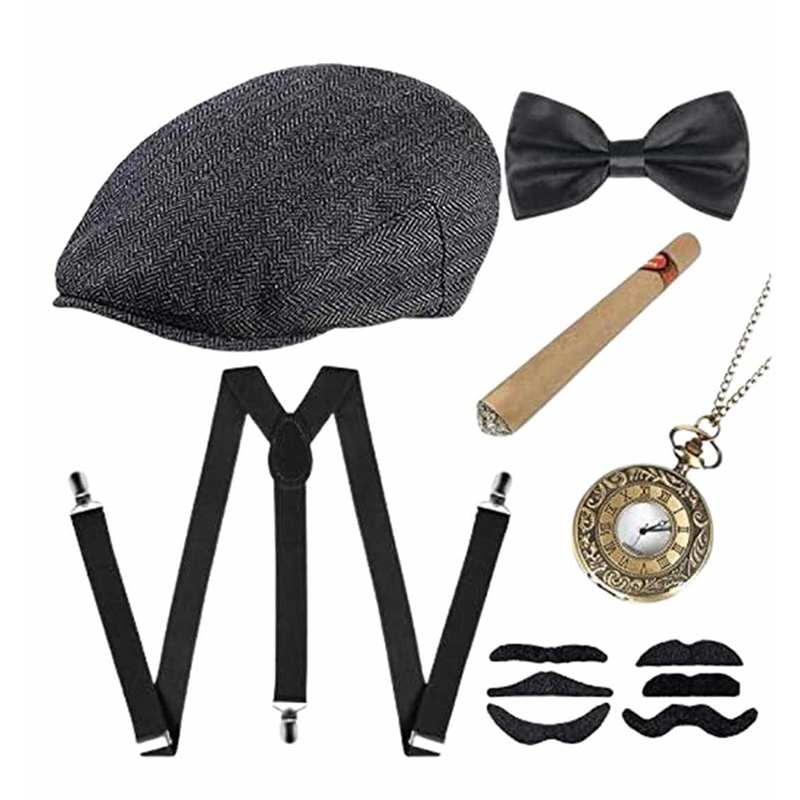 Zestaw Akcesoria Retro lata 20-30 Komplet