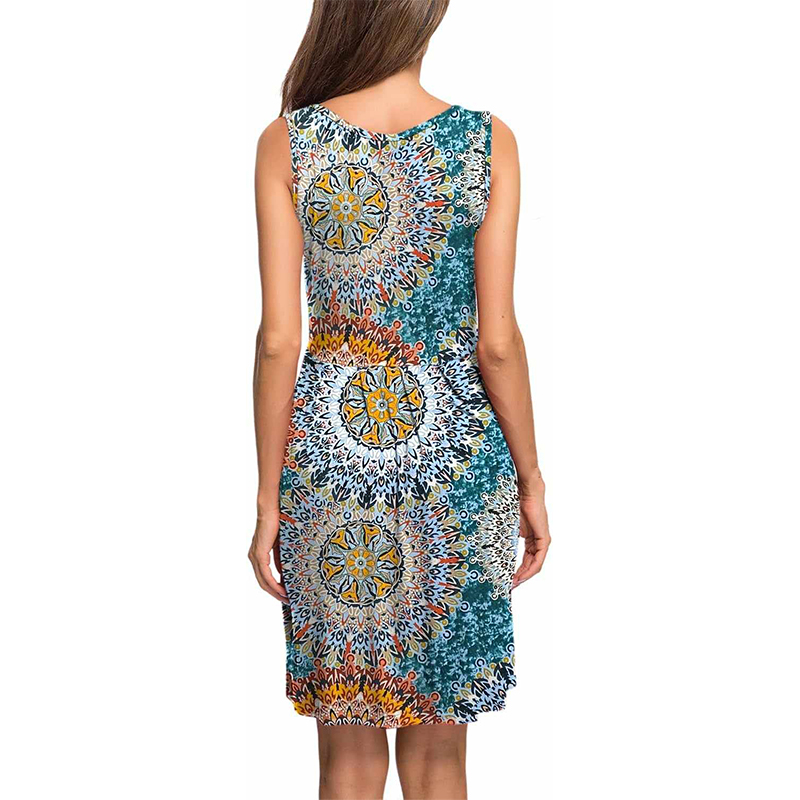 SUKIENKA DAMSKA PLISOWANA Z KIESZENIAMI XL - obrazek 4