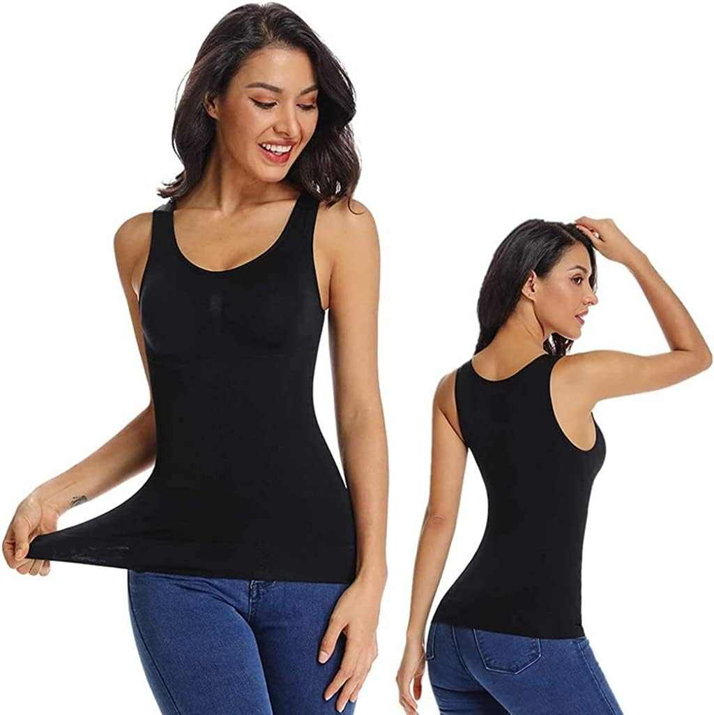 Damski modelujący podkoszulek czarny 2XL - obrazek 5