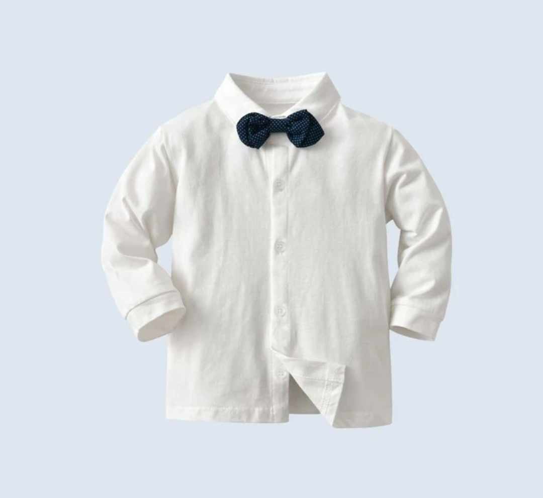 Elegancki chłopięcy komplet 3-częściowy - obrazek 4