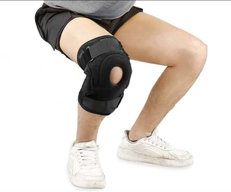 Orteza stawu kolanowego ze stabilizatorami rozmiar XL - obrazek 4