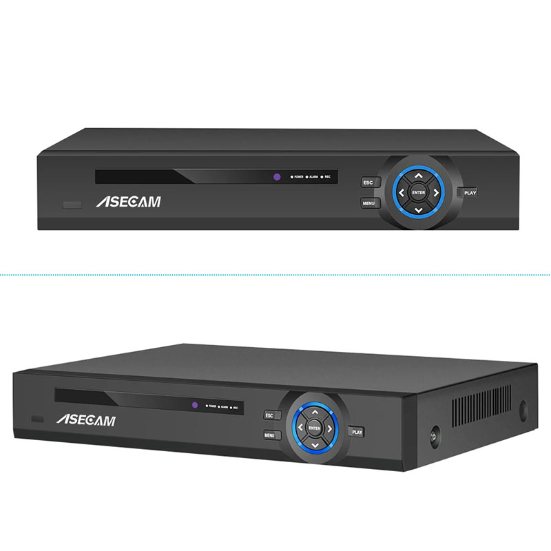 Rejestrator Wideo Onvif H.256 PTZ IP AI ASECAM