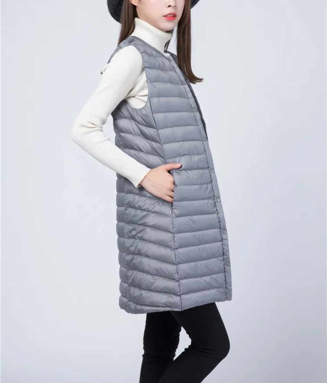 Damska ultralekka kamizelka rozmiar XS/S - obrazek 5