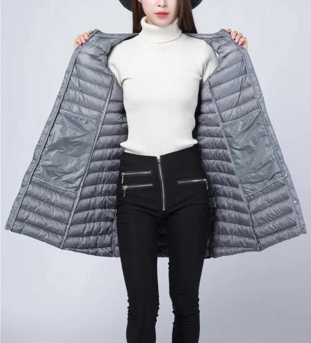 Damska ultralekka kamizelka rozmiar XS/S - obrazek 6