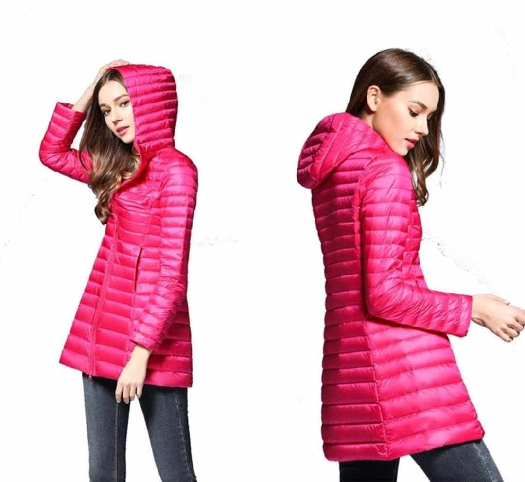 Damska ultralekka przenośna kurtka rozmiar S - obrazek 4