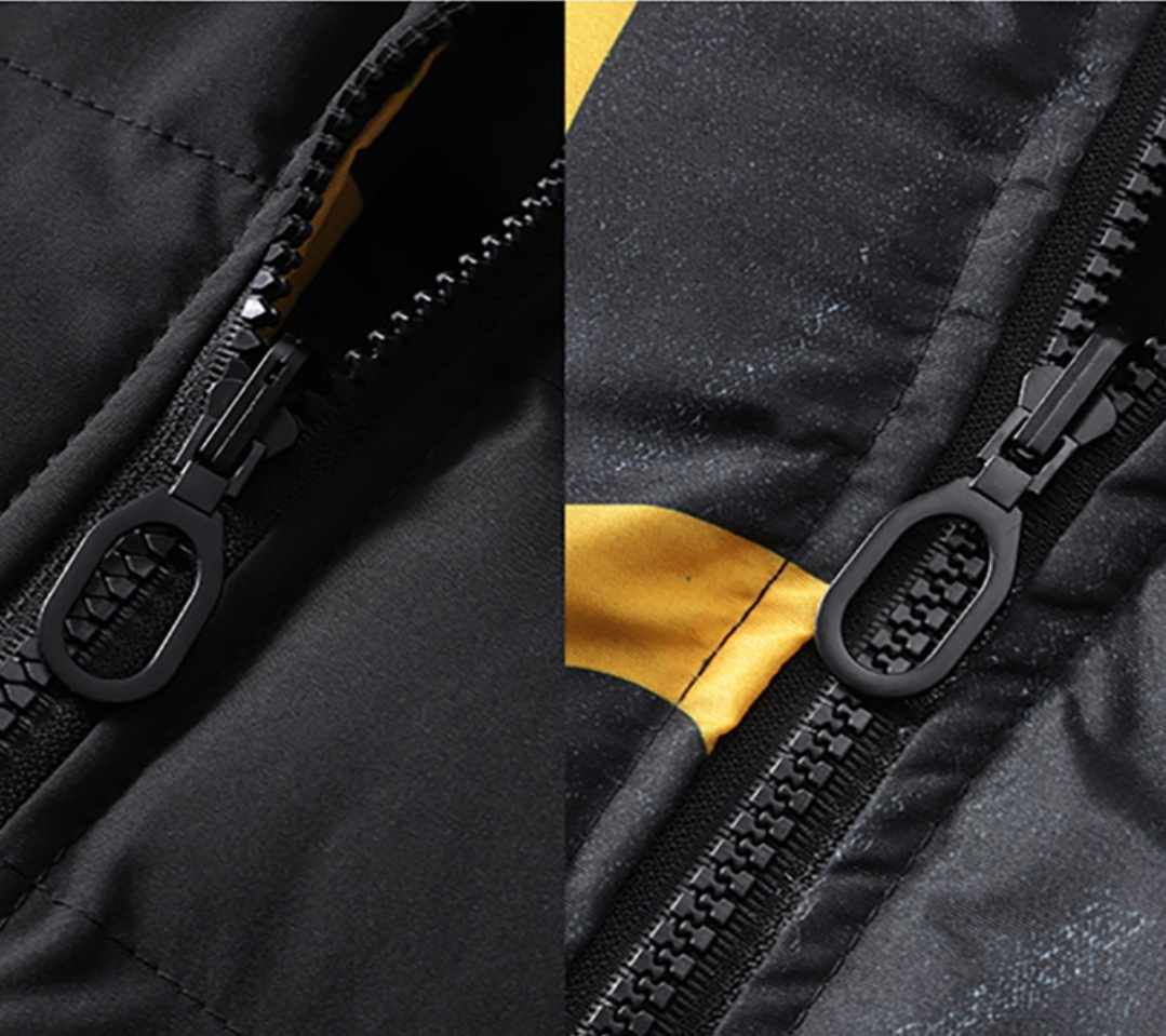 Dwustronna męska kurtka z kapturem - obrazek 5