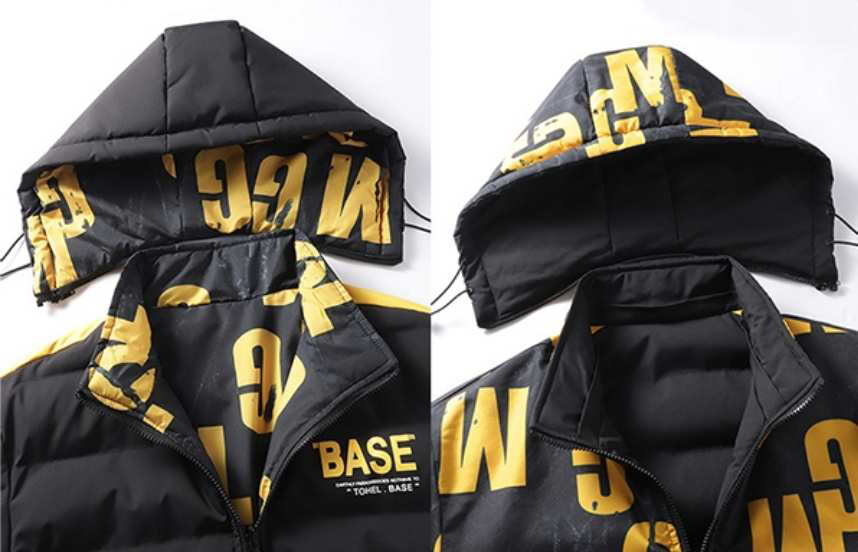 Dwustronna męska kurtka z kapturem - obrazek 4