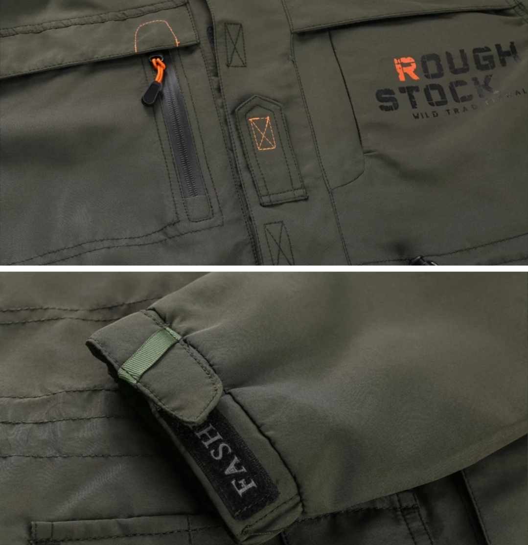 Kurtka trekkingowa wiosenno-jesienna bordowa L - obrazek 4