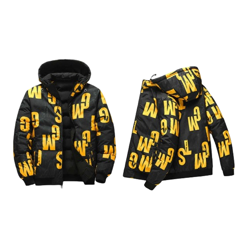 Dwustronna męska kurtka z kapturem - obrazek 3