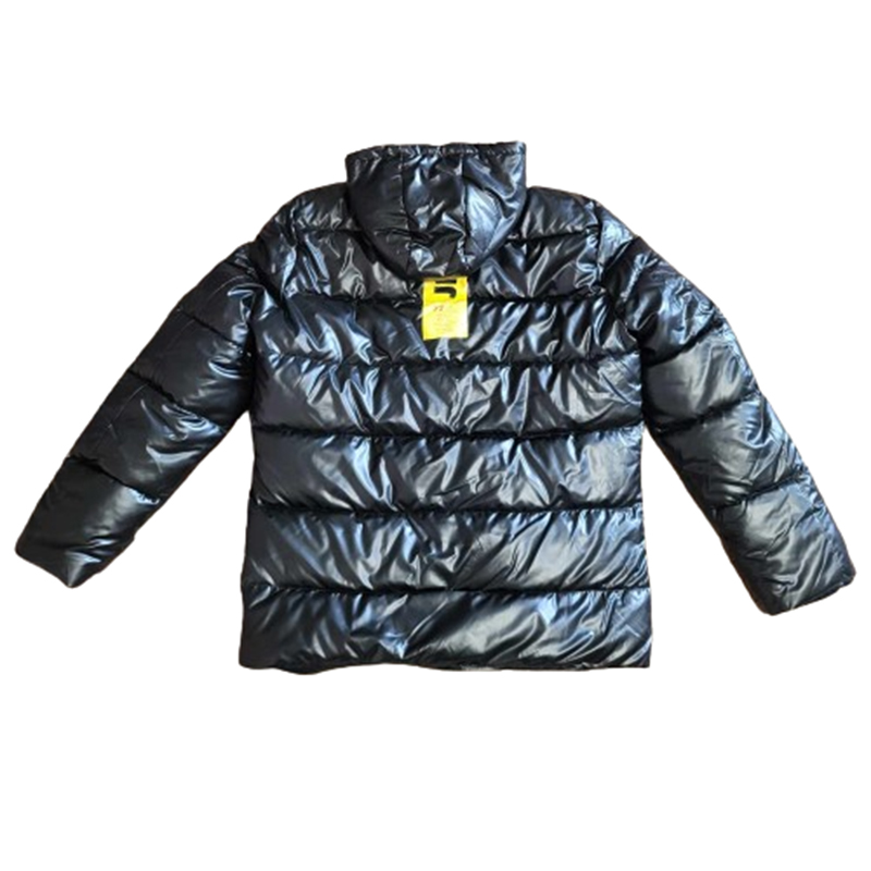 Męska puchowa kurtka z kapturem - obrazek 3