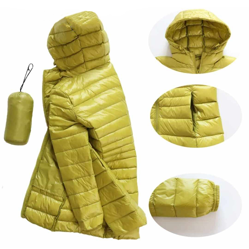 Damska ultralekka kurtka przenośna - obrazek 4