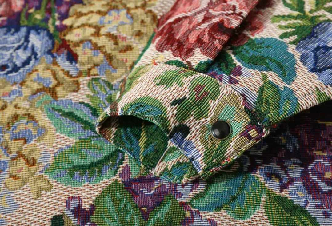 Koszula stylowa w kwiaty - obrazek 5