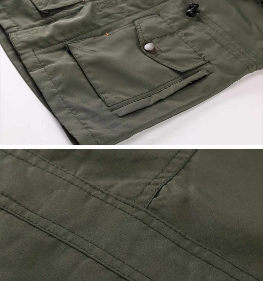 Kurtka trekkingowa wiosenno-jesienna bordowa L - obrazek 5