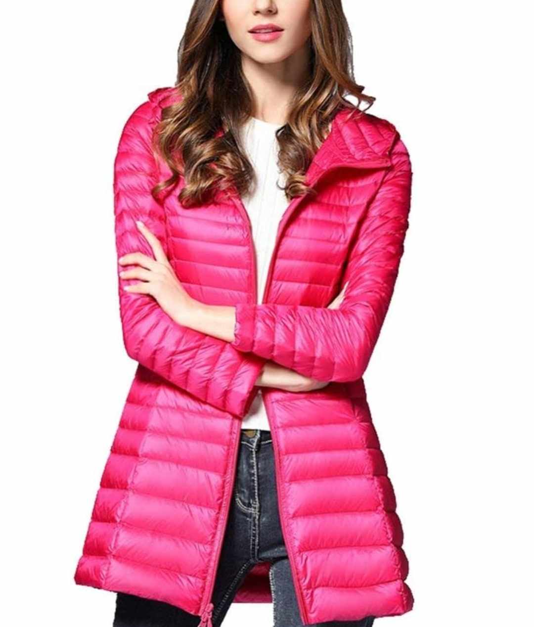 Damska ultralekka przenośna kurtka rozmiar S - obrazek 2