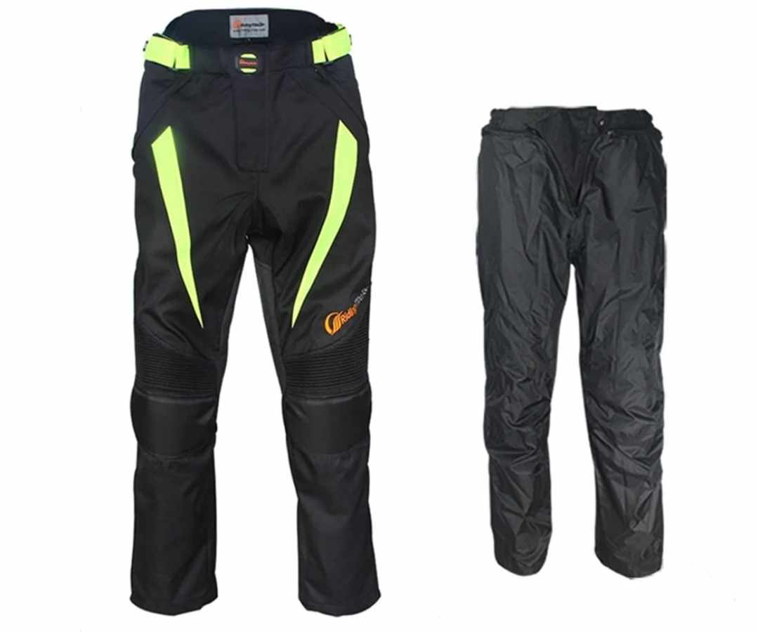 Męskie spodnie motocyklowe z ochraniaczami - obrazek 4
