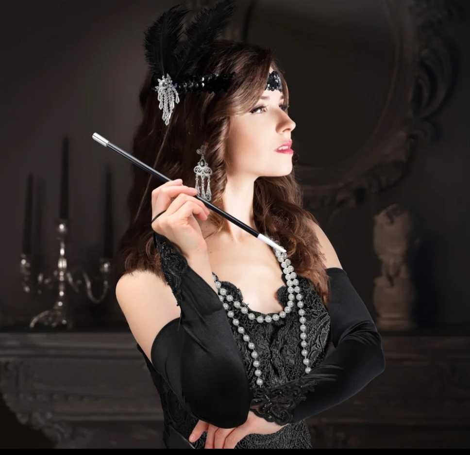 Zestaw Akcesoria Retro lata 20 Komplet - obrazek 3