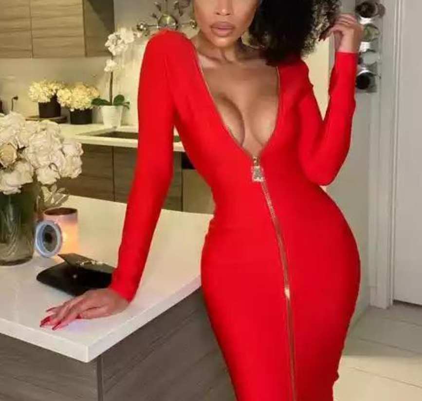 Bandażowa zielona sukienka DWUSTRONNA XS/S - obrazek 8