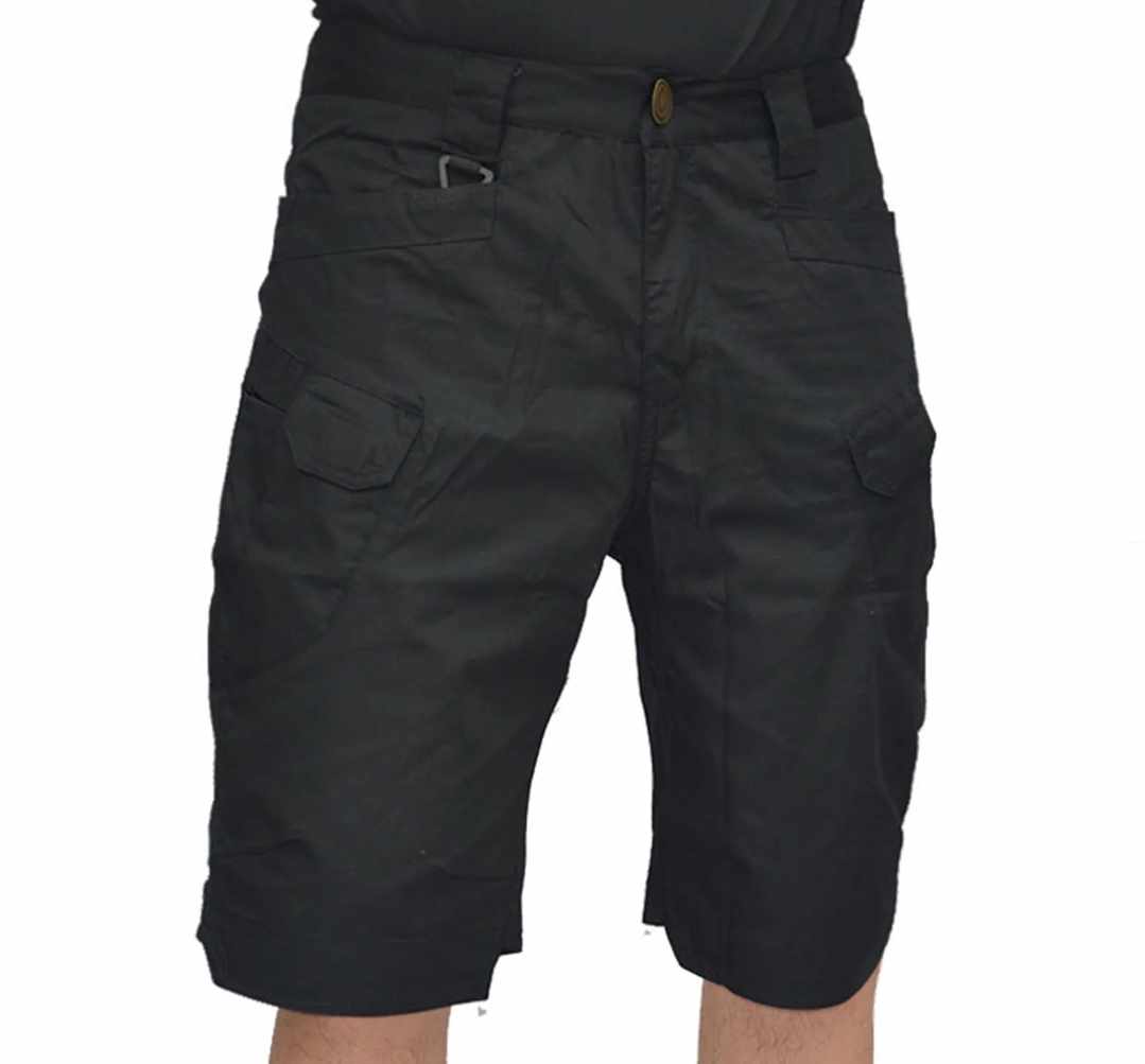 Męskie czarne spodenki trekkingowe rozmiar XXL - obrazek 2