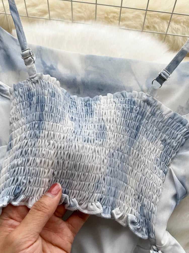 Sukienka letnia w kwiaty rozmiar S - obrazek 5