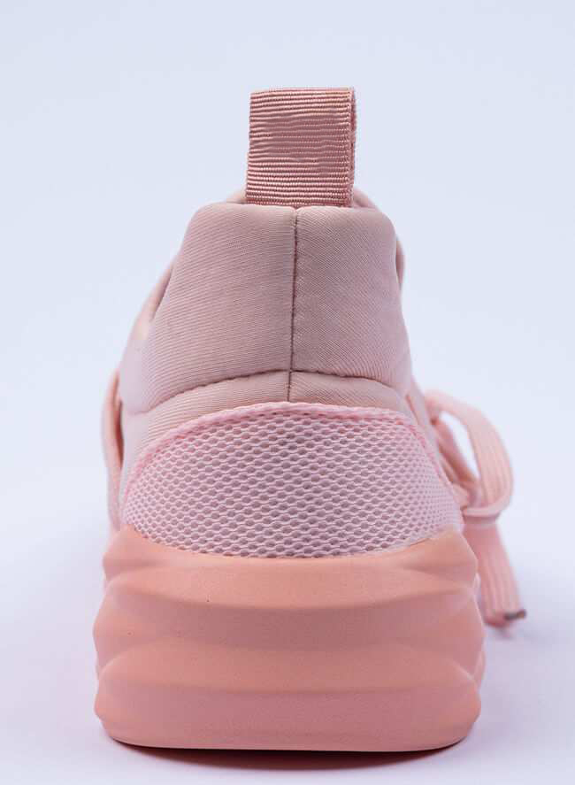 Damskie sportowe buty różowe - obrazek 5
