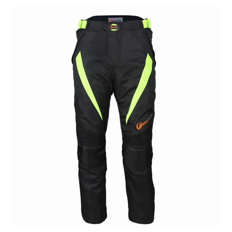 Męskie spodnie motocyklowe z ochraniaczami