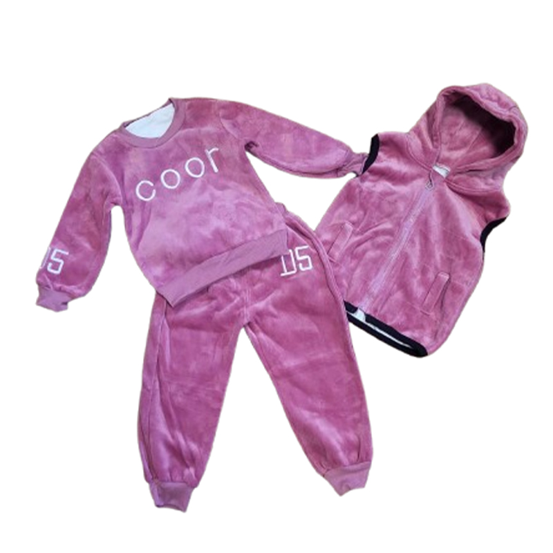 Dziewczęcy 3-częściowy komplet dresowy