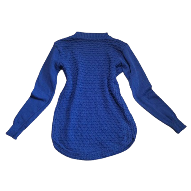 Damski sweter granatowy rozmiar S - obrazek 3