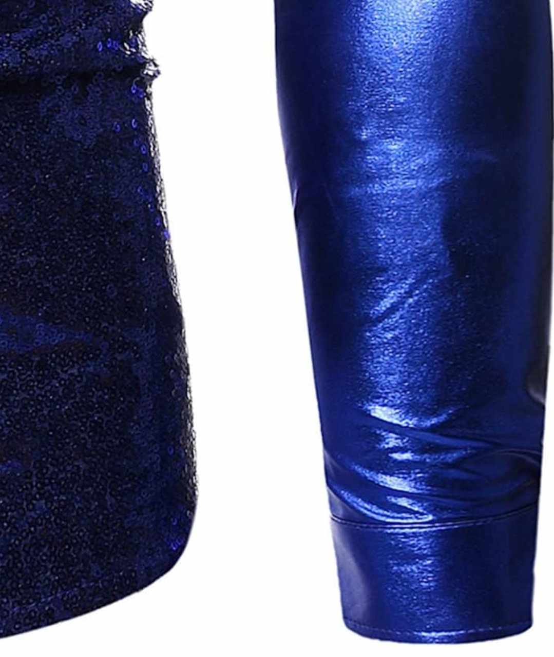 Męska elegancka koszula cekinowa - obrazek 6