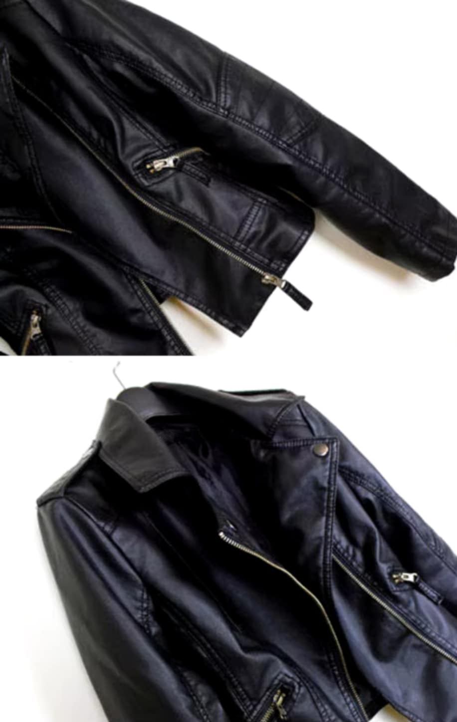 Ramoneska damska czarna XXS/XS - obrazek 4