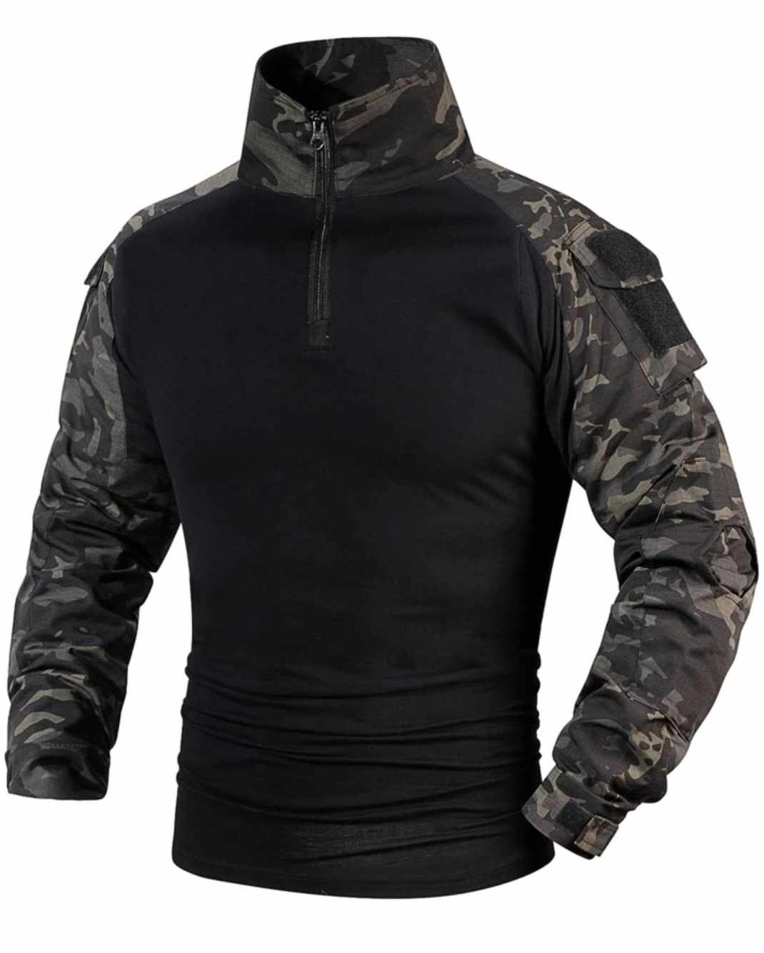 Męska taktyczna koszulka z ochraniaczami na łokcie XL - obrazek 4