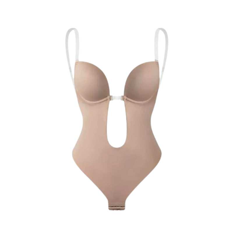 Body bez pleców pod sukienkę w kolorze Nude