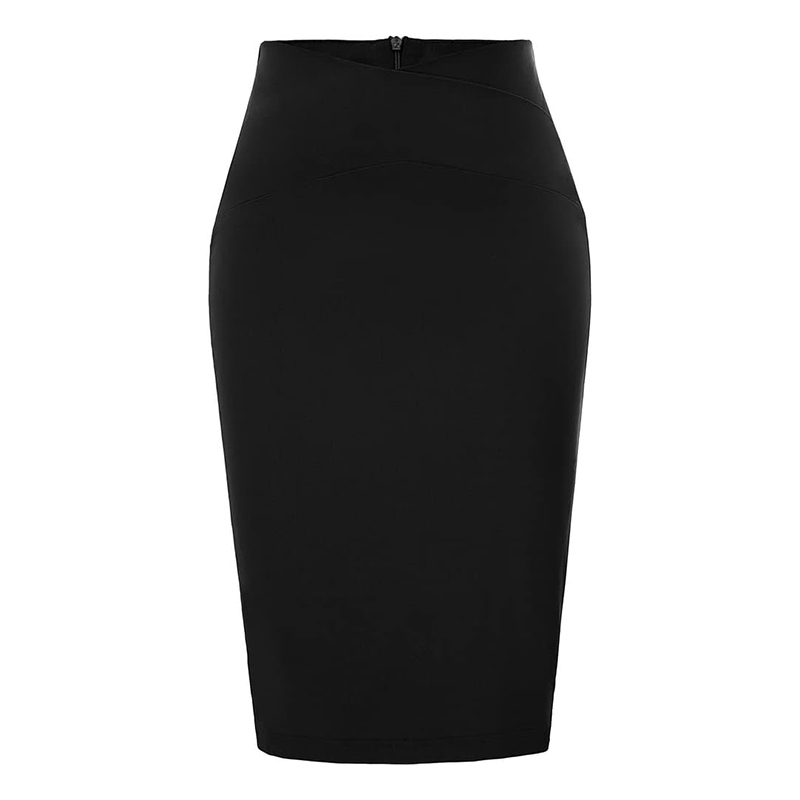 Czarna ołówkowa spódnica rozmiar L