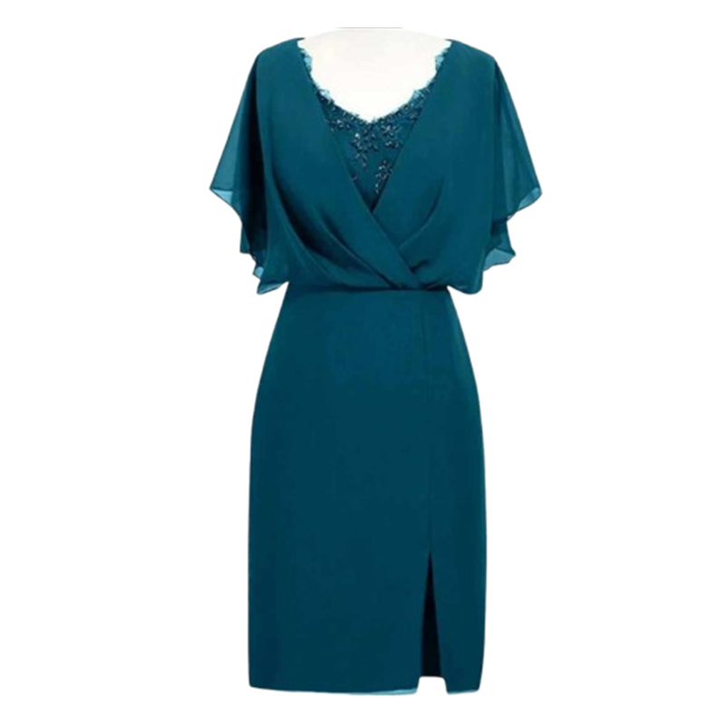 Elegancka sukienka szyfonowa rozmiar 2XL-3XL