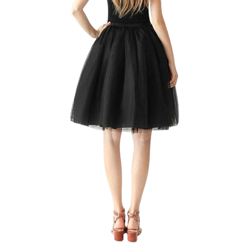 Spódnica tiulowa czarna rozmiar M - obrazek 2