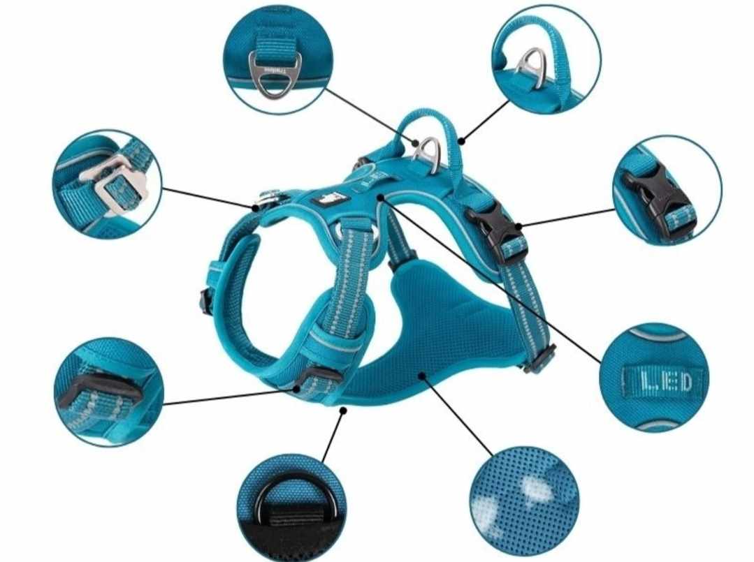 Szelki dla psa Truelove odblaskowe rozmiar XS - obrazek 4