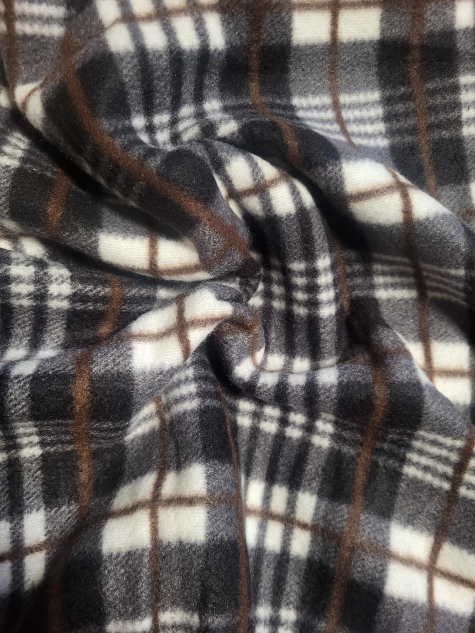 Męski dzianinowy sweter ocieplany ze stójką - obrazek 7